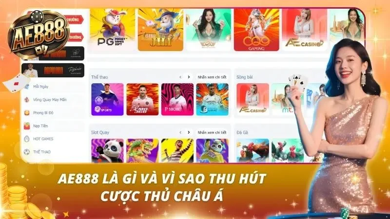 AE888⭐️datasonar⭐️TRANG CÁ CƯỢC UY TÍN NHẤT 2026【AE888 VINA】 27 Tổng quan giao diện nền tảng AE888